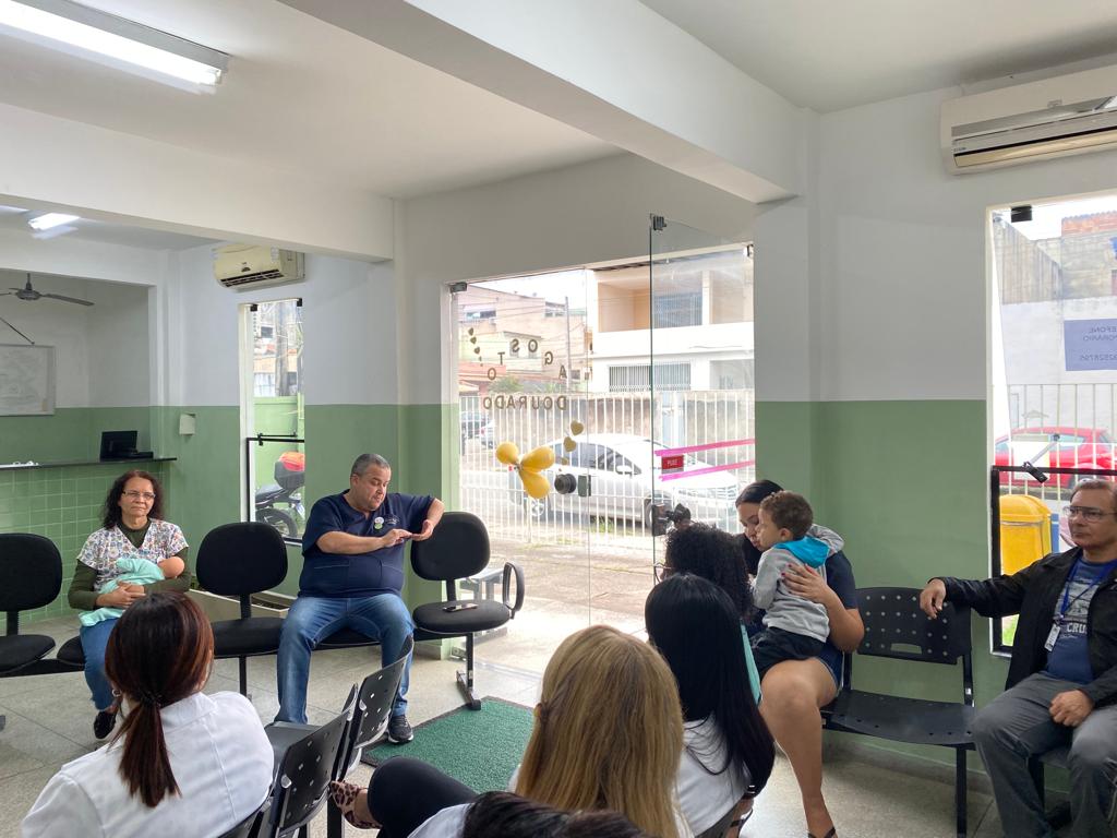 âAgosto Douradoâ: Volta Redonda promove capacitaÃ§Ã£o na AtenÃ§Ã£o PrimÃ¡ria em incentivo ao aleitamento materno
